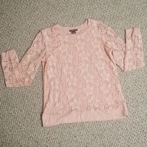 Adrianna Papell long sleeve shirt size small